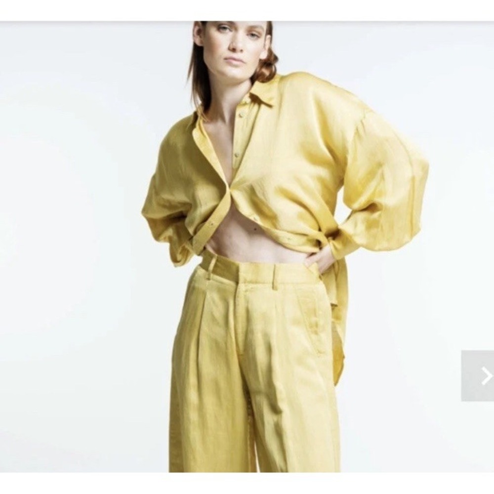 NWT Laude The Label Museo Shirt Womens L/XL Button Up